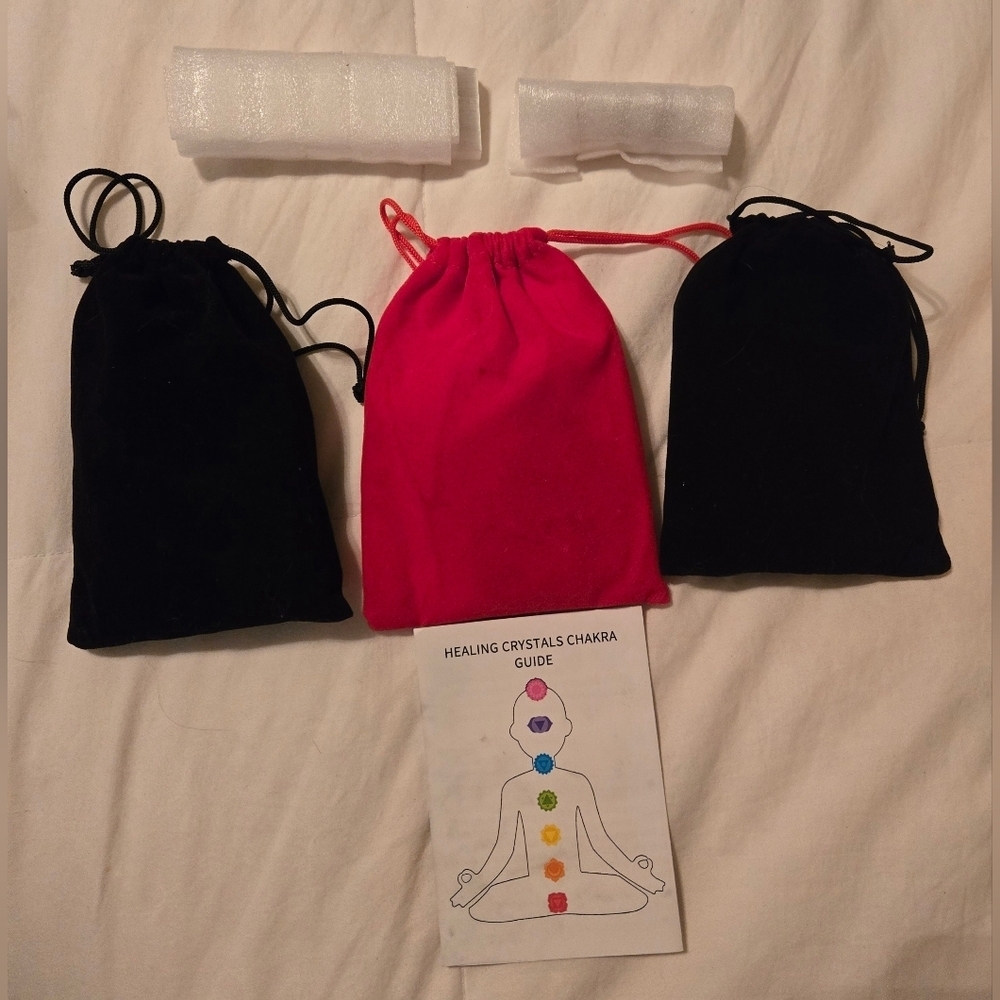 NWT | Chakra Healing Crystals Stone Kit | 19 Piece Box Set | - Picture 3 of 14